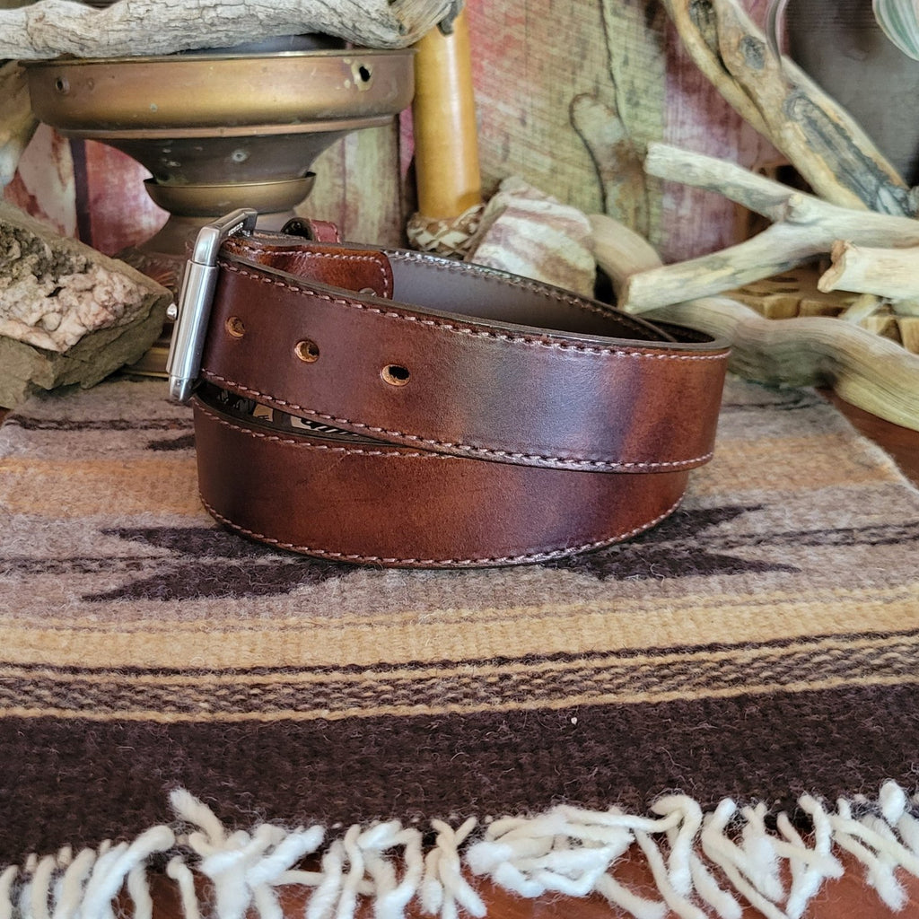 Leather Belt "Austin" by Gingerich    8246 Side View