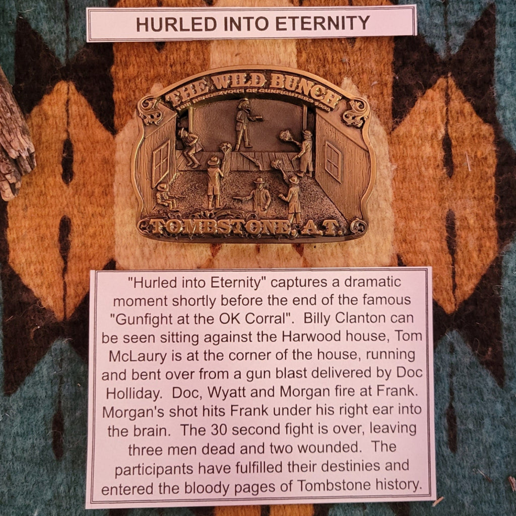 Limited Edition Belt Buckles "The Wild Bunch" by Joe Harvey of Tombstone Products WB101 Story4