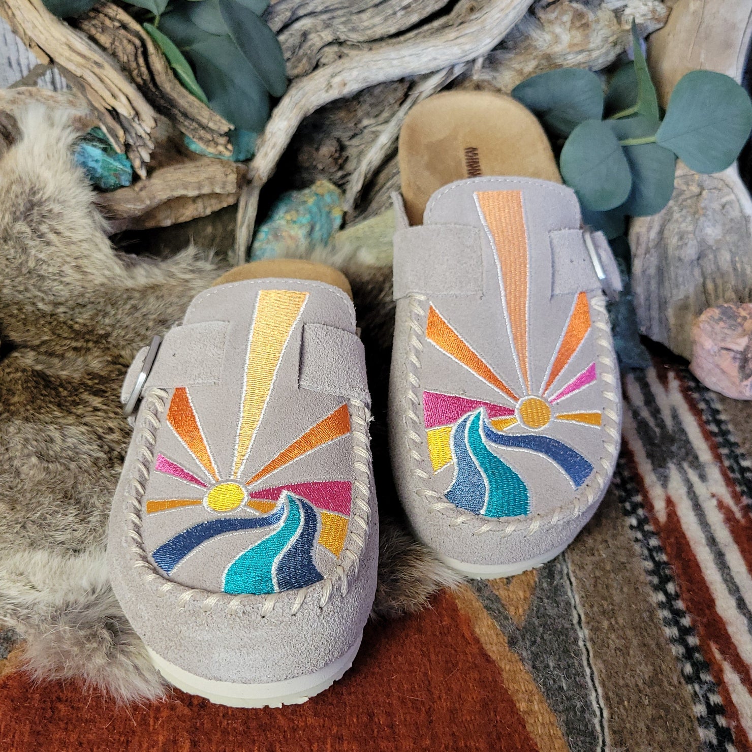 Limited Edition Women's Simply Taupe Sunset Buckle Clog by