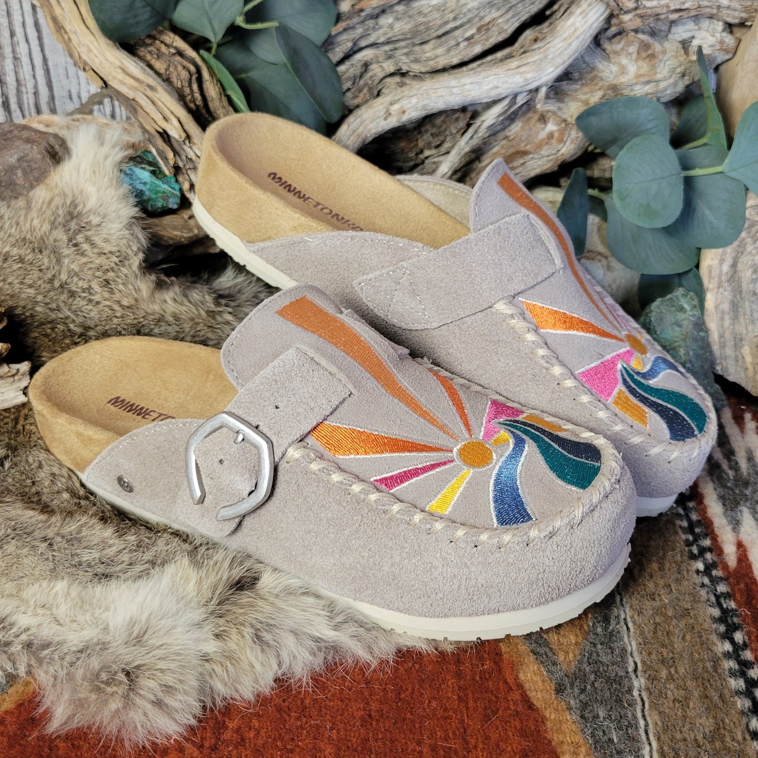 Limited Edition Women's Simply Taupe Sunset Buckle Clog by