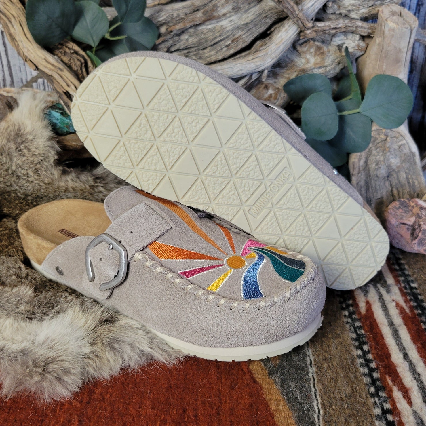 Limited Edition Women's Simply Taupe Sunset Buckle Clog by