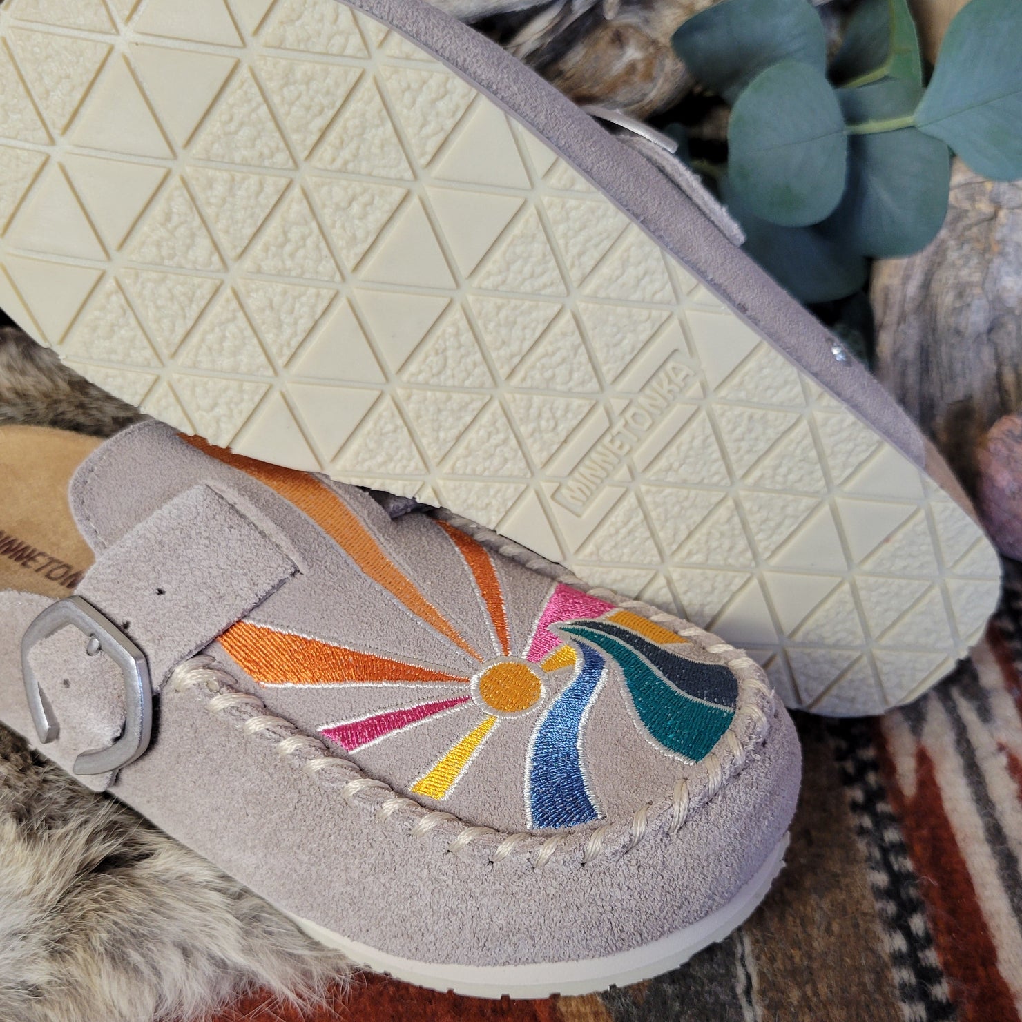 Limited Edition Women's Simply Taupe Sunset Buckle Clog by