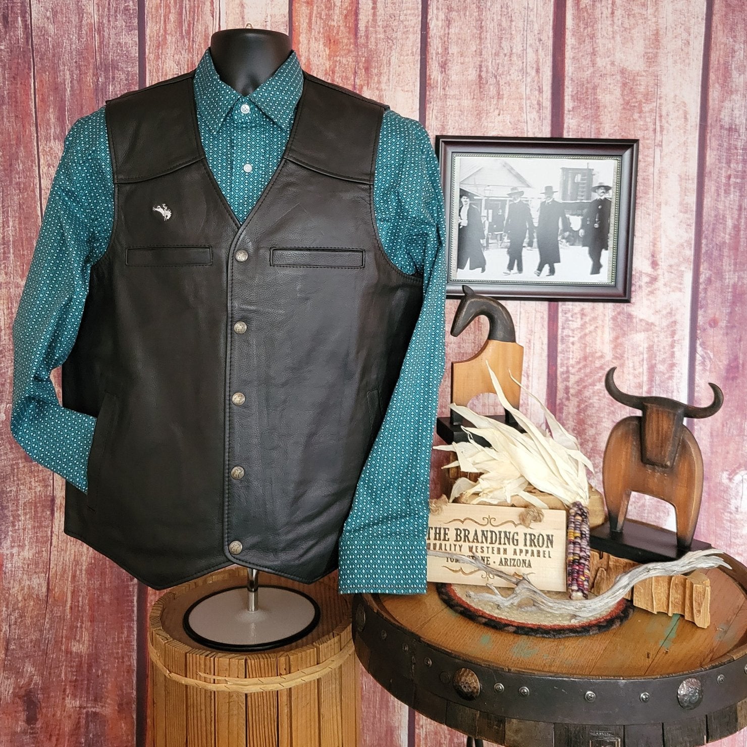 Wyoming traders vest on sale