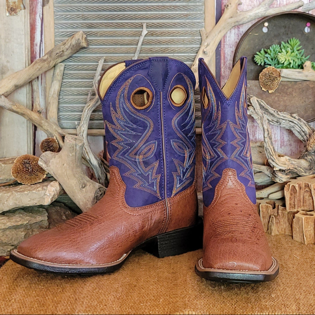 Men's Leather Boot "Roswell" by Justin UN8751 Front Side View