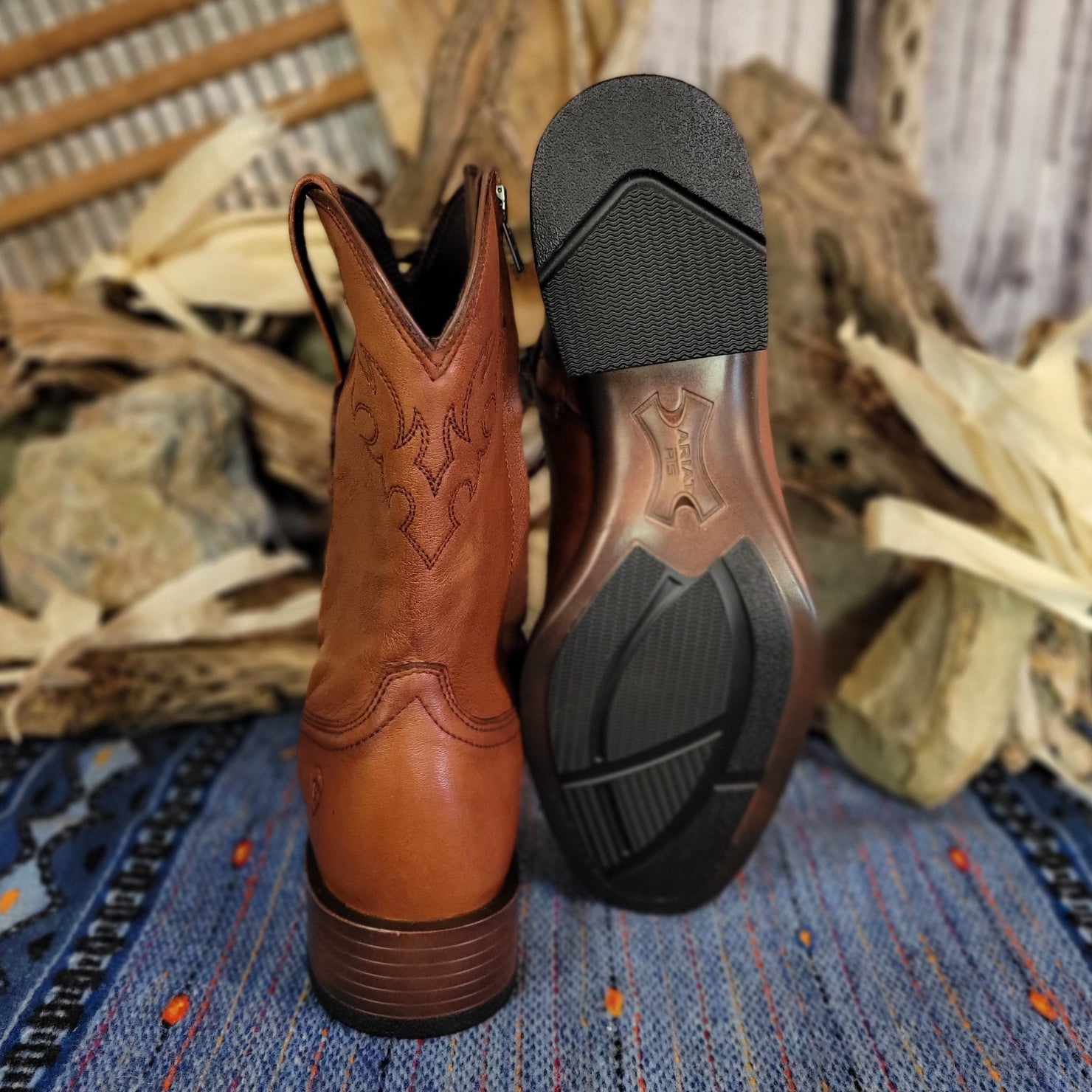 Ariat Men's Sonoro Cinnamon Brown Western Boots Ariat Men's Sonoro Cinnamon Brown Western Boots