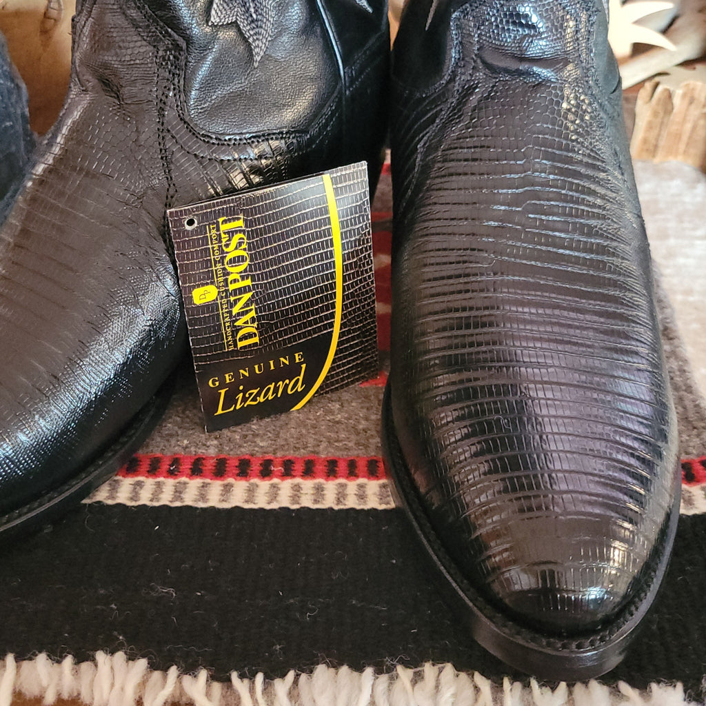 Men's Leather Boots "Winston Lizard" by Dan Post DP3050R Detailed View