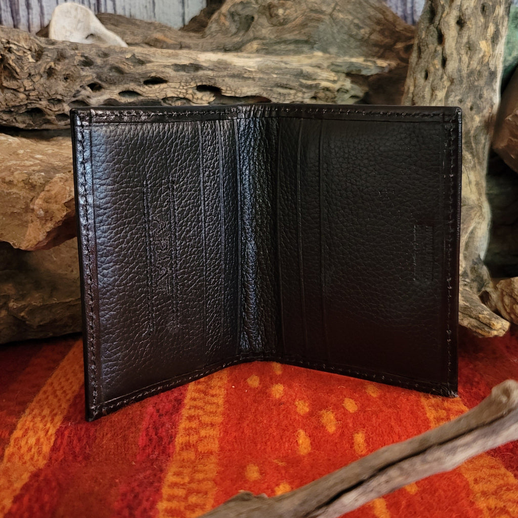 Interior with multiple card slots.