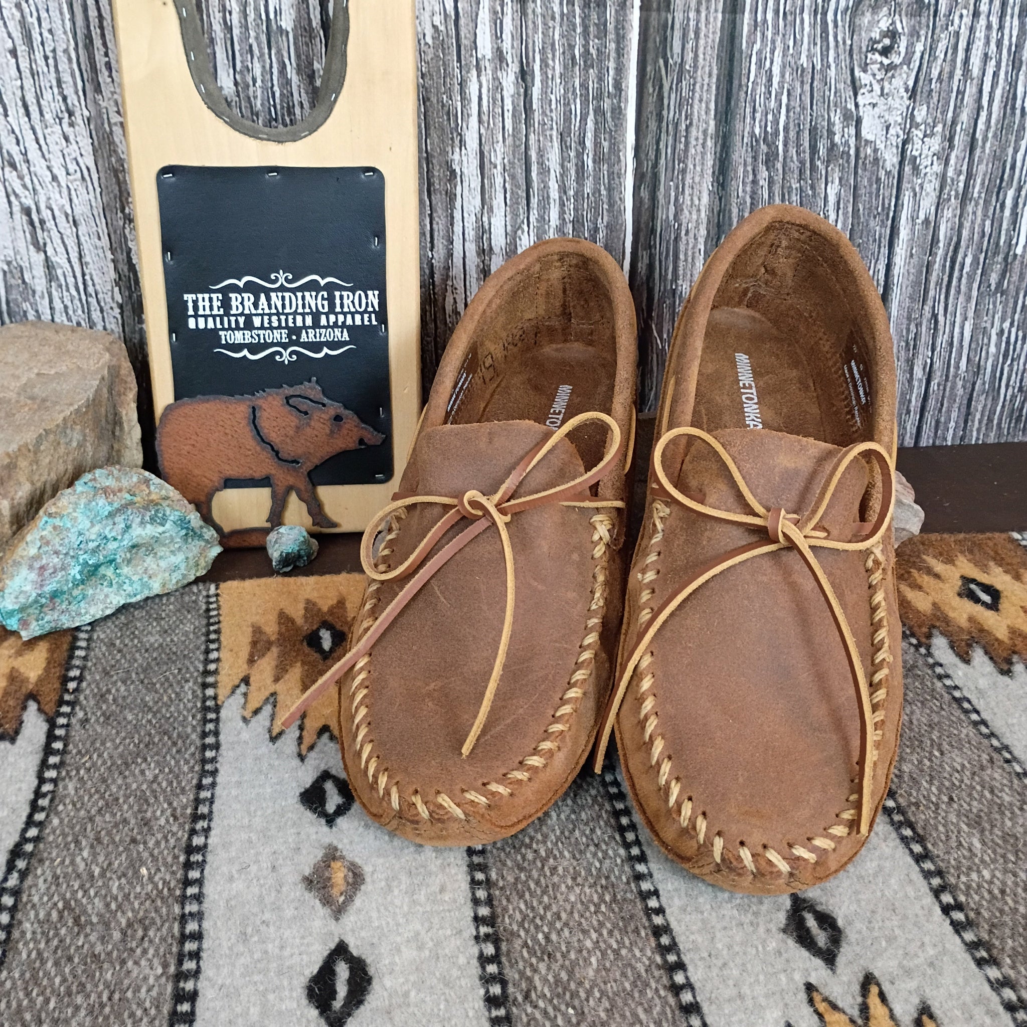 Minnetonka Moccasins – The Branding Iron-Tombstone, AZ
