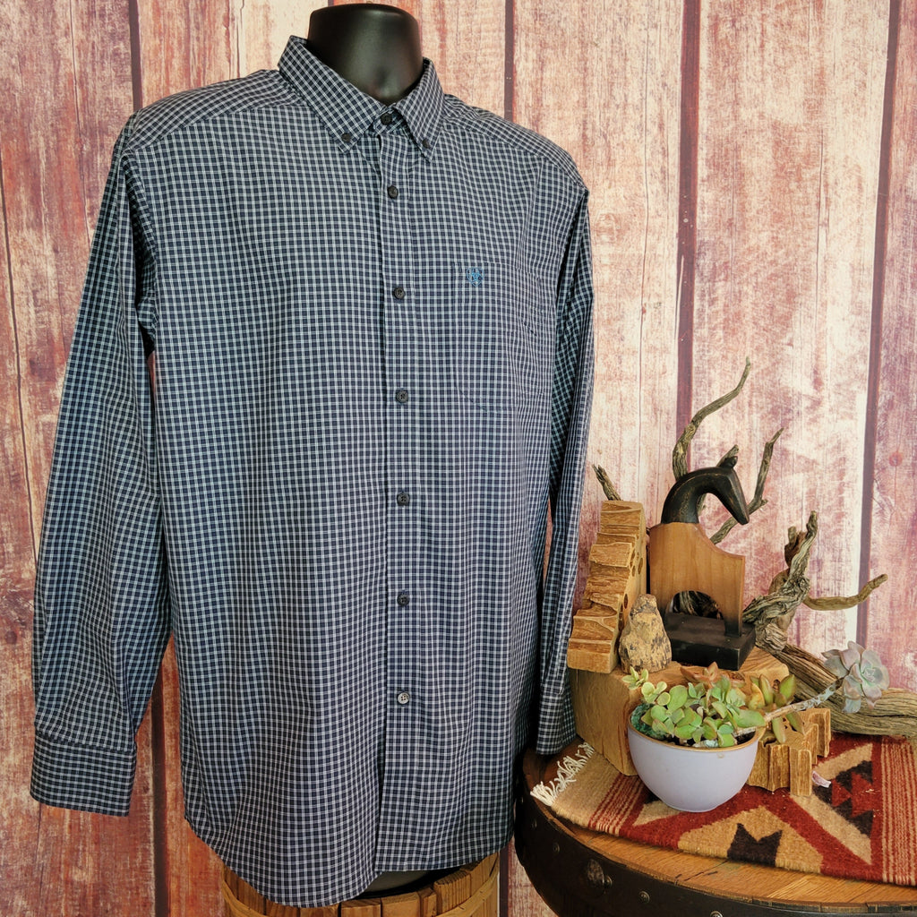 Men's Pro "Paddy" Long Sleeve Snap Shirt by Ariat 10053870 Front View