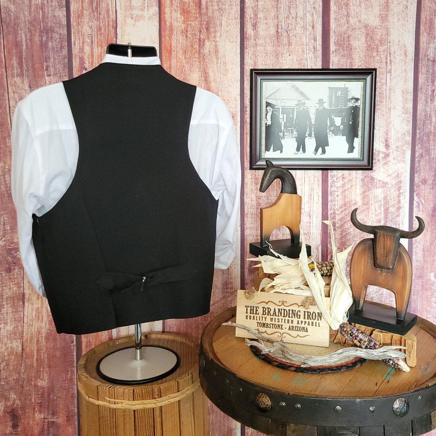 Men's Vest by Frontier Classics CM60 – The Branding Iron-Tombstone, AZ