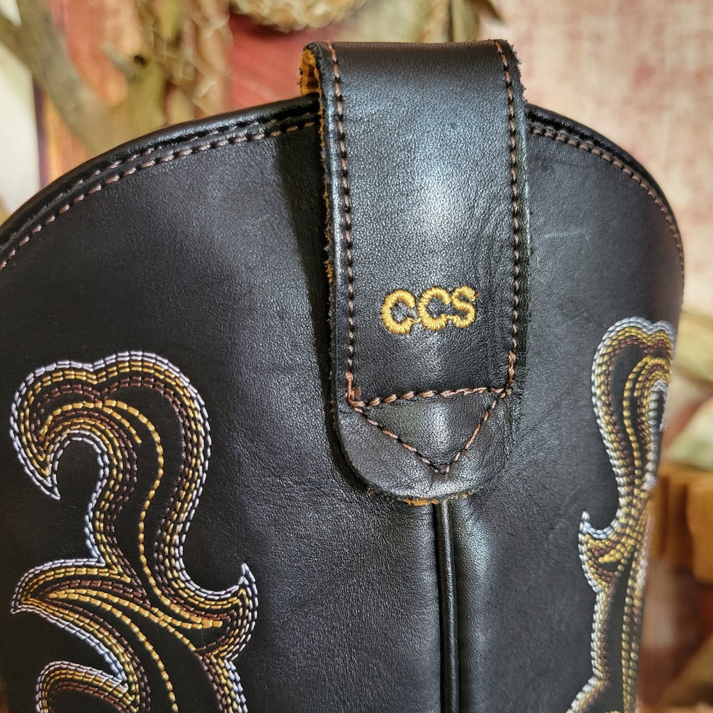 Mens Conceal Carry Boot "Trigger" by Roper  09-020-0906-3522 Detailed Shaft View