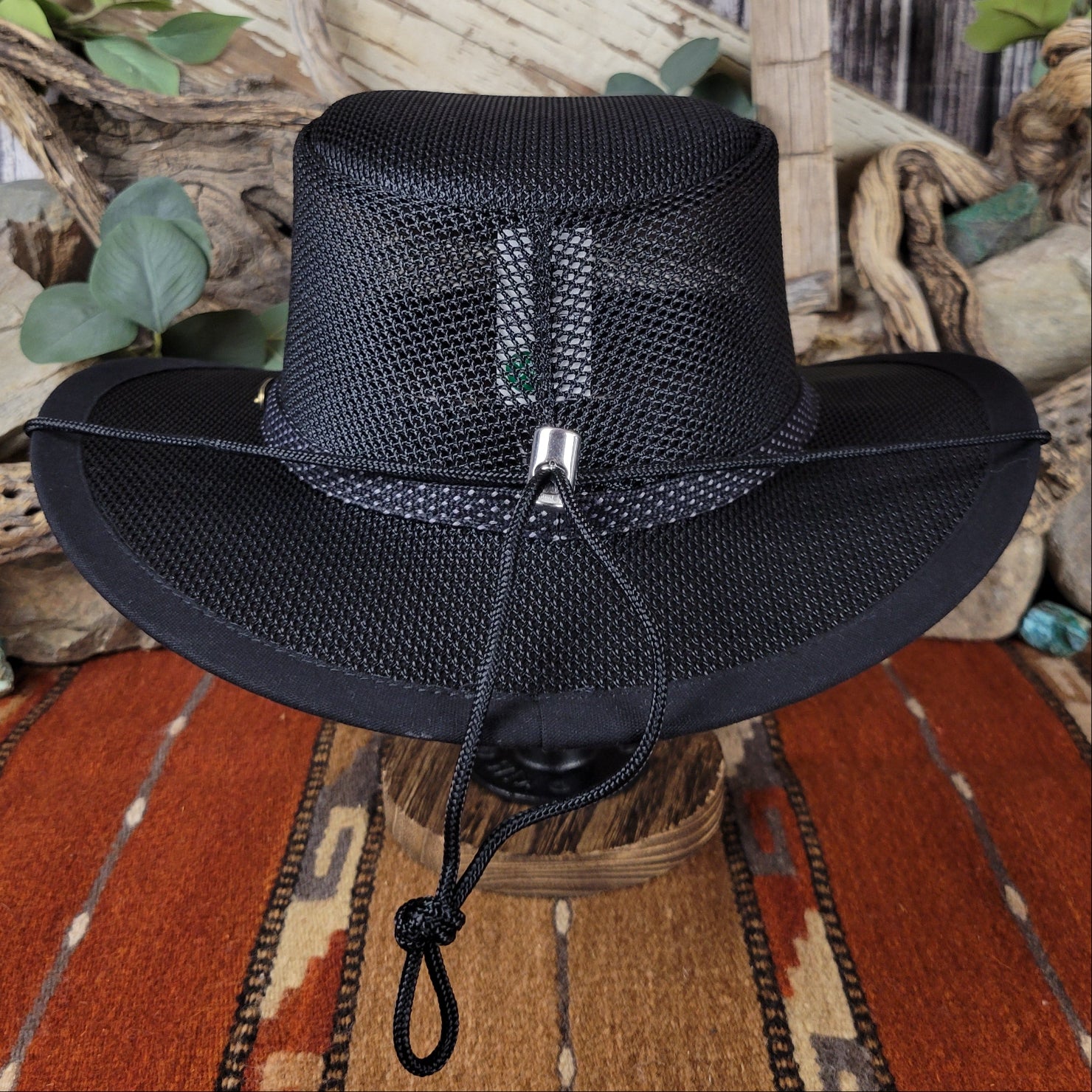 Mesh Covered Nylon Safari Hat 
