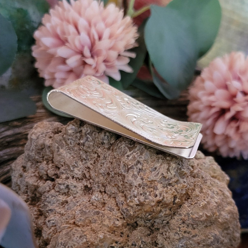 "Money Clip" by Montana Silversmiths Side View