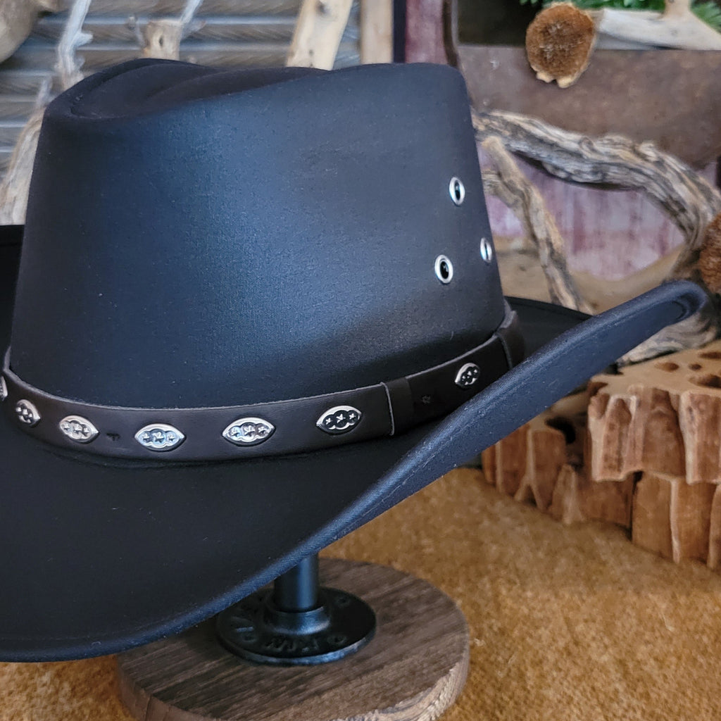 Oilskin Cotton Hat the "Badlands" by Outback Trading Company 14716 Detailed View..