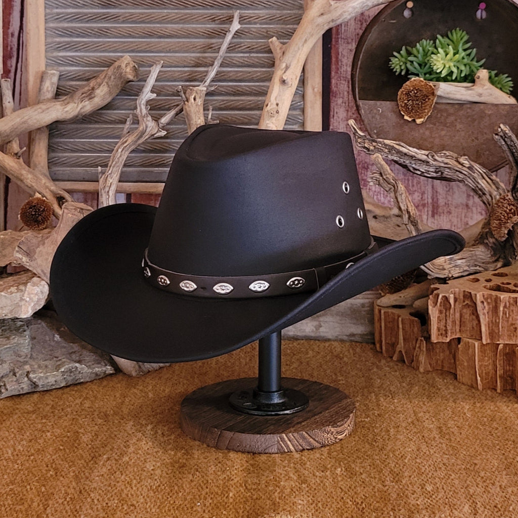 Oilskin Cotton Hat the "Badlands" by Outback Trading Company 14716 Front Side View
