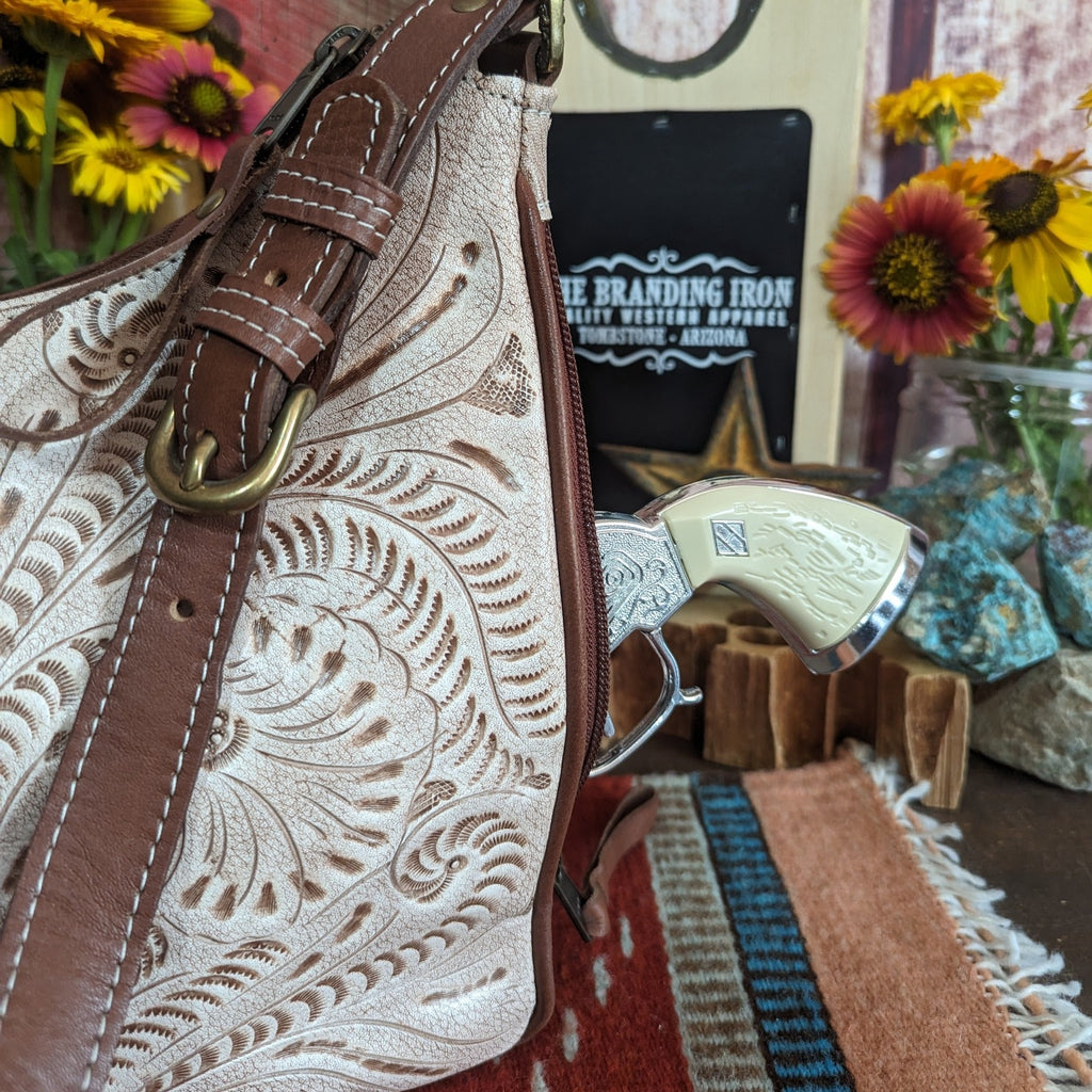 Concealed Carry Shoulder Bag by American West  9199629 cc view