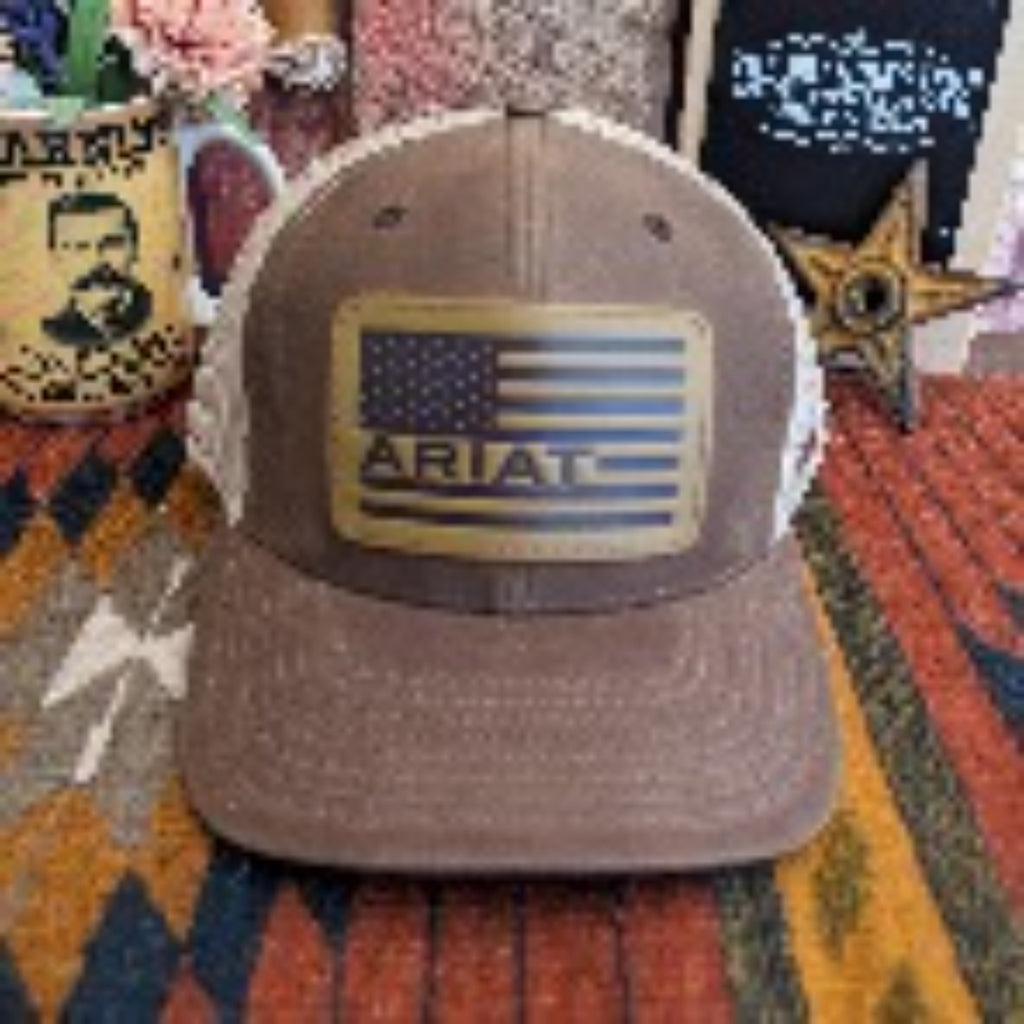  "Oilskin USA Flag" by Ariat   A300008902  front view