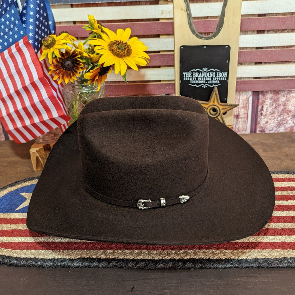  "Lariat" by Stetson SFLRAT-7540  chocolate side view
