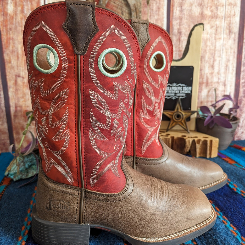 Women's Leather Boots "Liberty River" by Justin  SE2802 side view