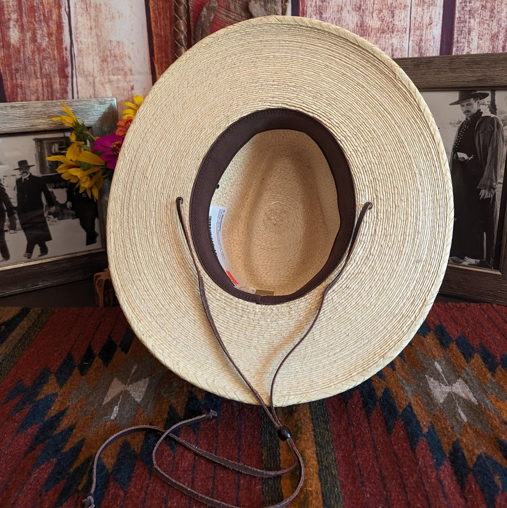 Palm Hat the "Cumberland" by Stetson OSCMBL-1934TE inside view