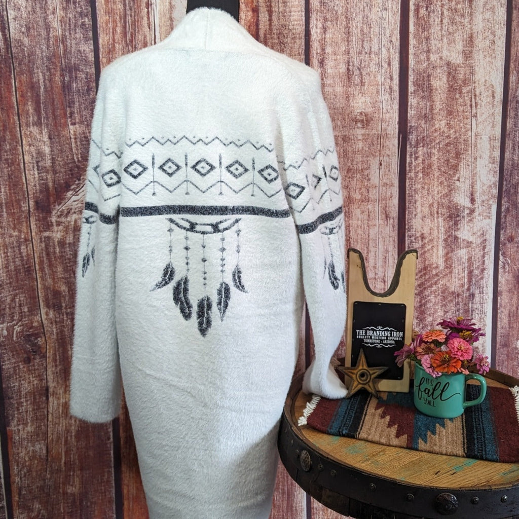 Women's Cardigan "Michelle" by Venario Back View