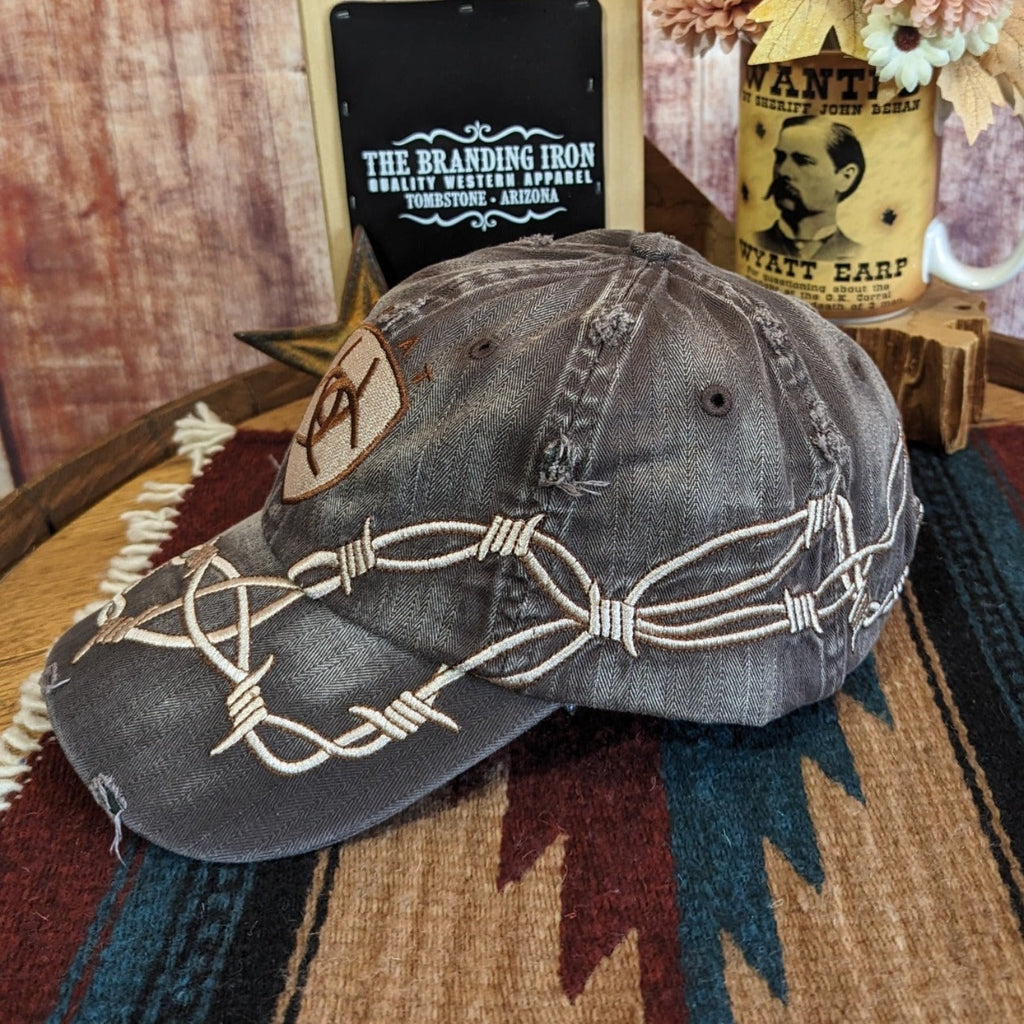 Baseball Cap with Velcro Back Closure by Ariat    1509802 Side View