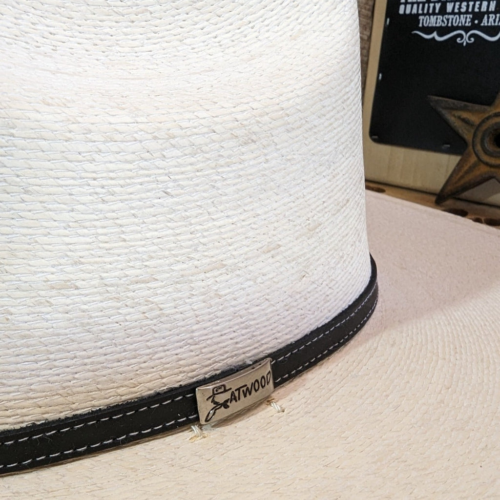 Palm Hat “Hereford Low Crown” by Atwood   7495HLCAtwood Detailed View