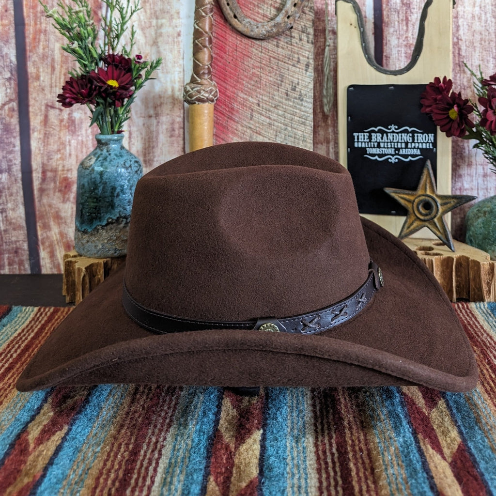 Crushable Wool Hat "Dakota" by Twister  7211057 Side View