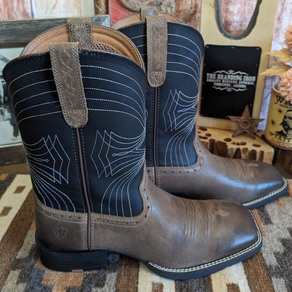 Men's Boot "Sport" Wide Square Toe by Ariat 10050993 Side View