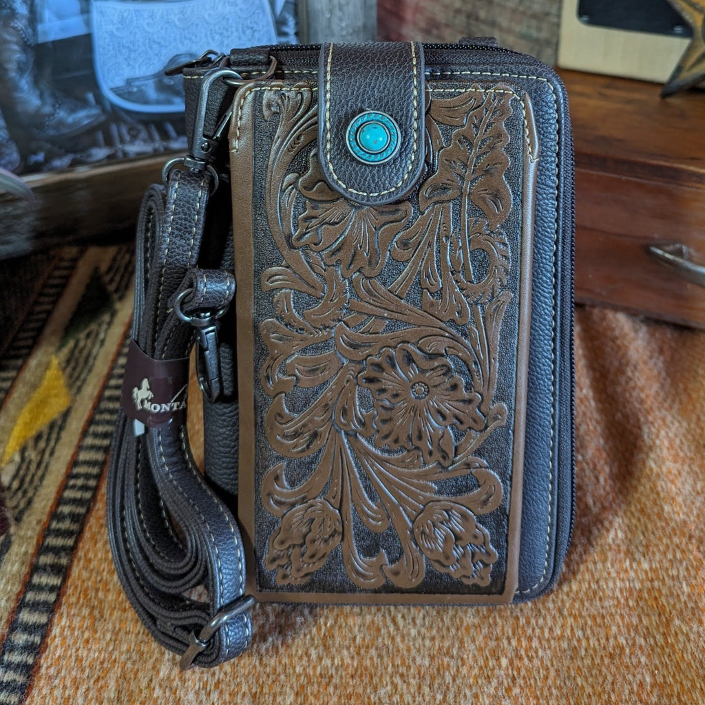 Phone Case Crossbody Wallets by Montana West Front View
