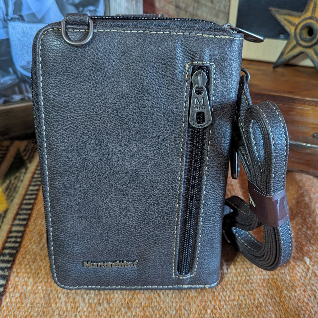 Phone Case Crossbody Wallets by Montana West Back View