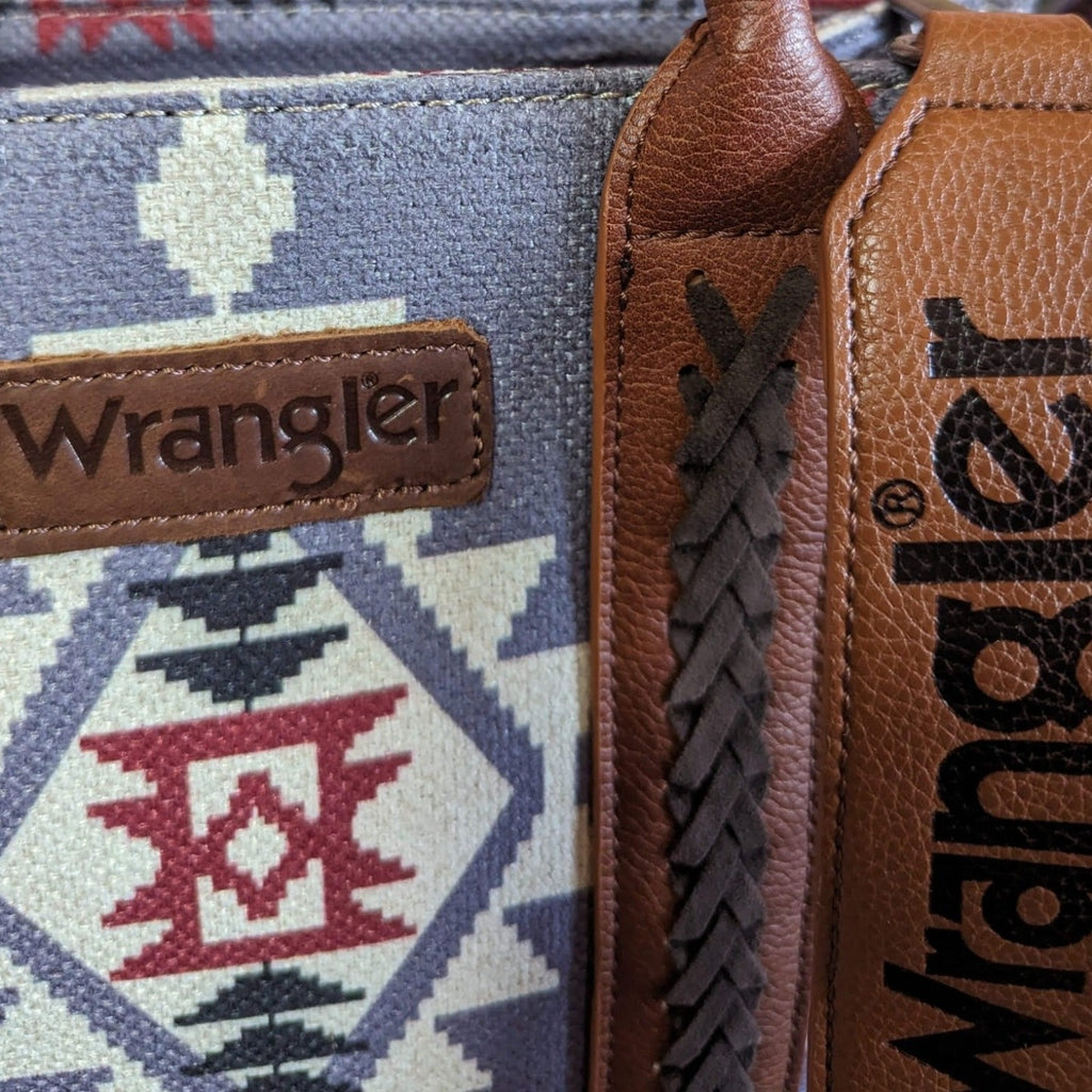 Wrangler Southwestern Crossbody Purses by Montana West  WG2203-08120S Detailed View Detailed View