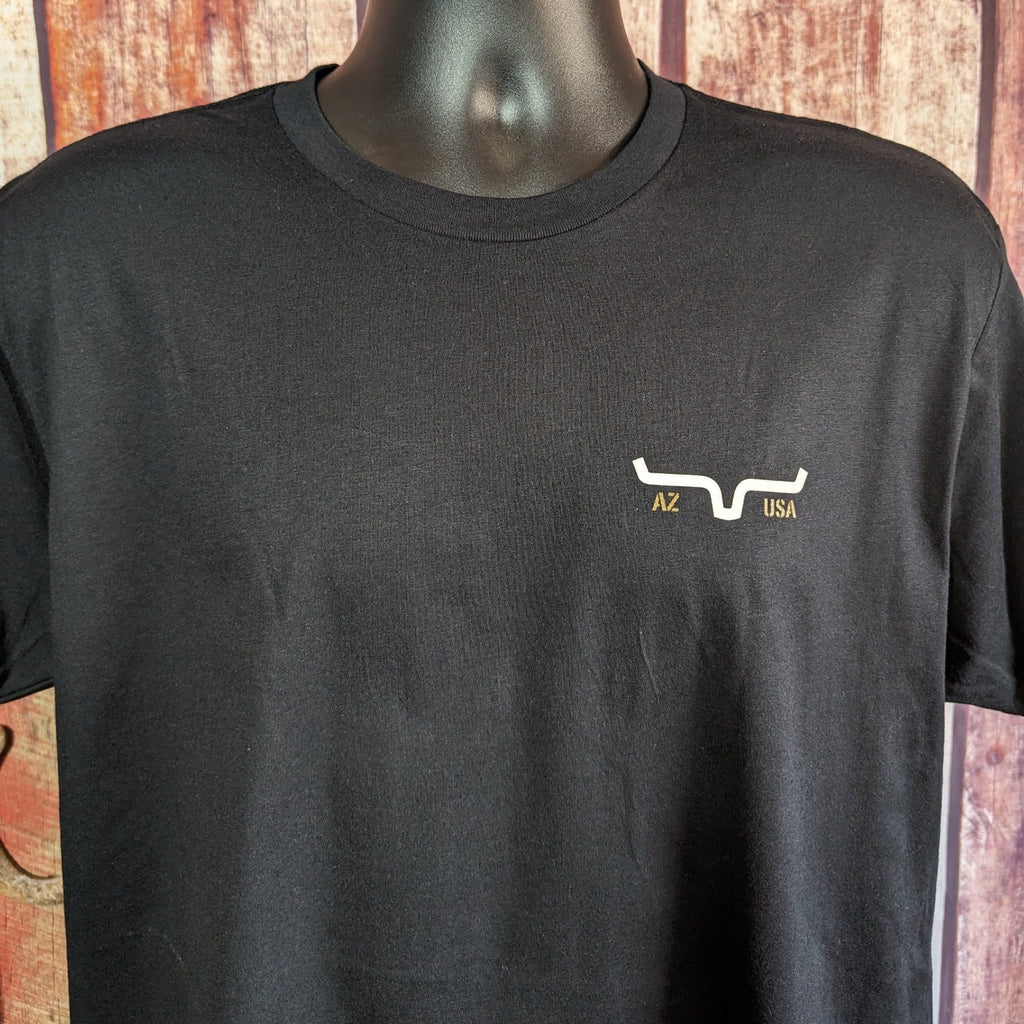 Men's T-Shirt "Afton Tee" by Kimes Ranch  KR-Afton front detail view