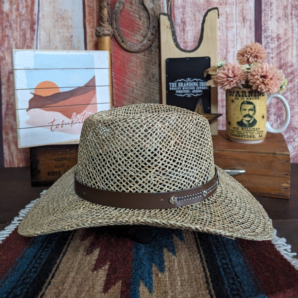 Straw Hat "Siskiyou" by Silverado side view