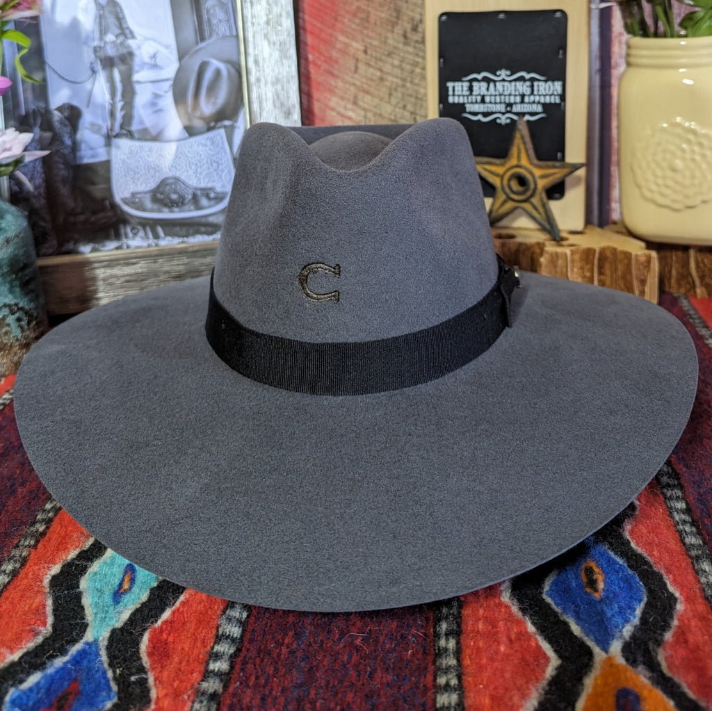 Wool Hat “Highway” by Charlie One Horse  CWHIWA-403682 Front View