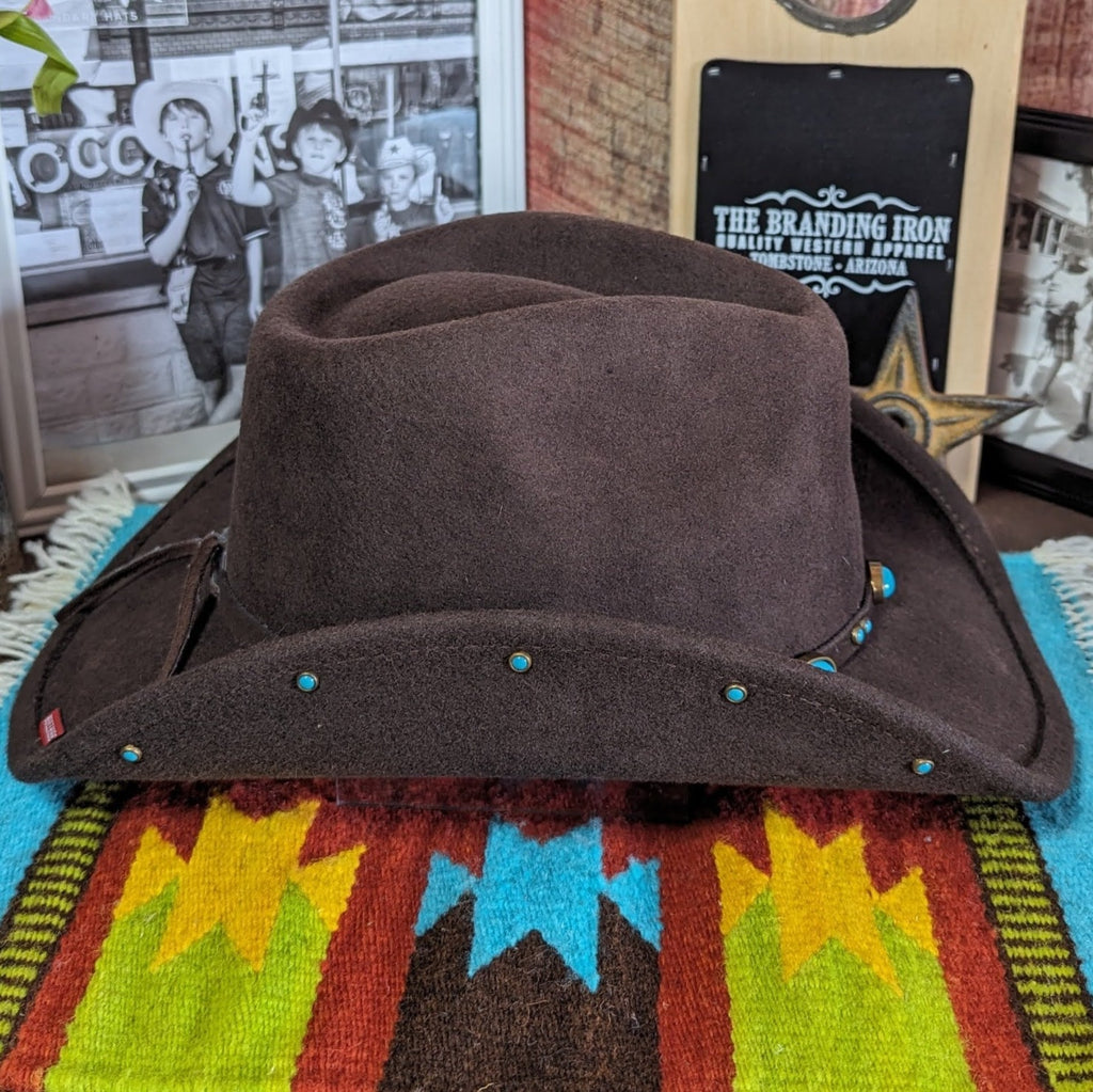 Kid's Wool Hat "Omaha" by Bullhide 0866CH Side View