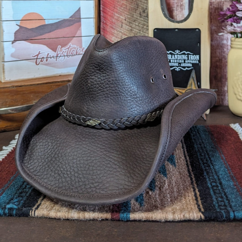 Bullhide "Bonnaroo" Leather Hat 4095CH Side View