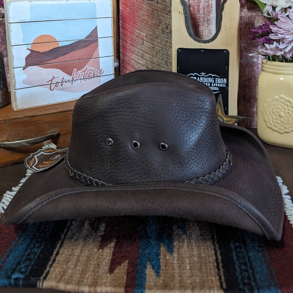 Bullhide "Bonnaroo" Leather Hat 4095CH Side View