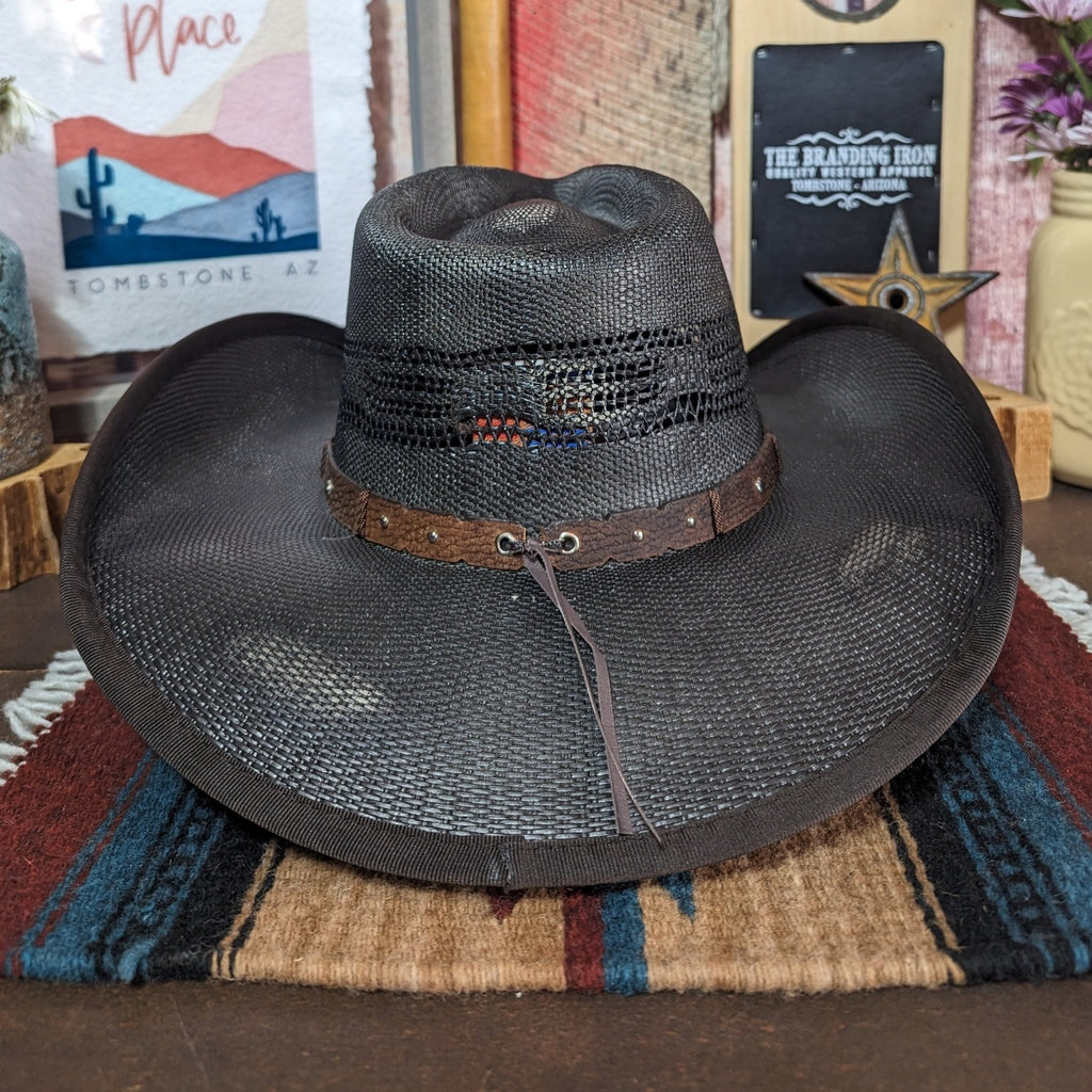 Bullhide "My Crazy Life" Straw hat 5089 Back View