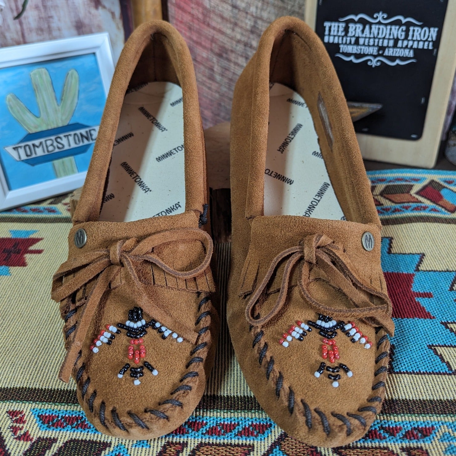 Women's Minnetonka – The Branding Iron-Tombstone, AZ