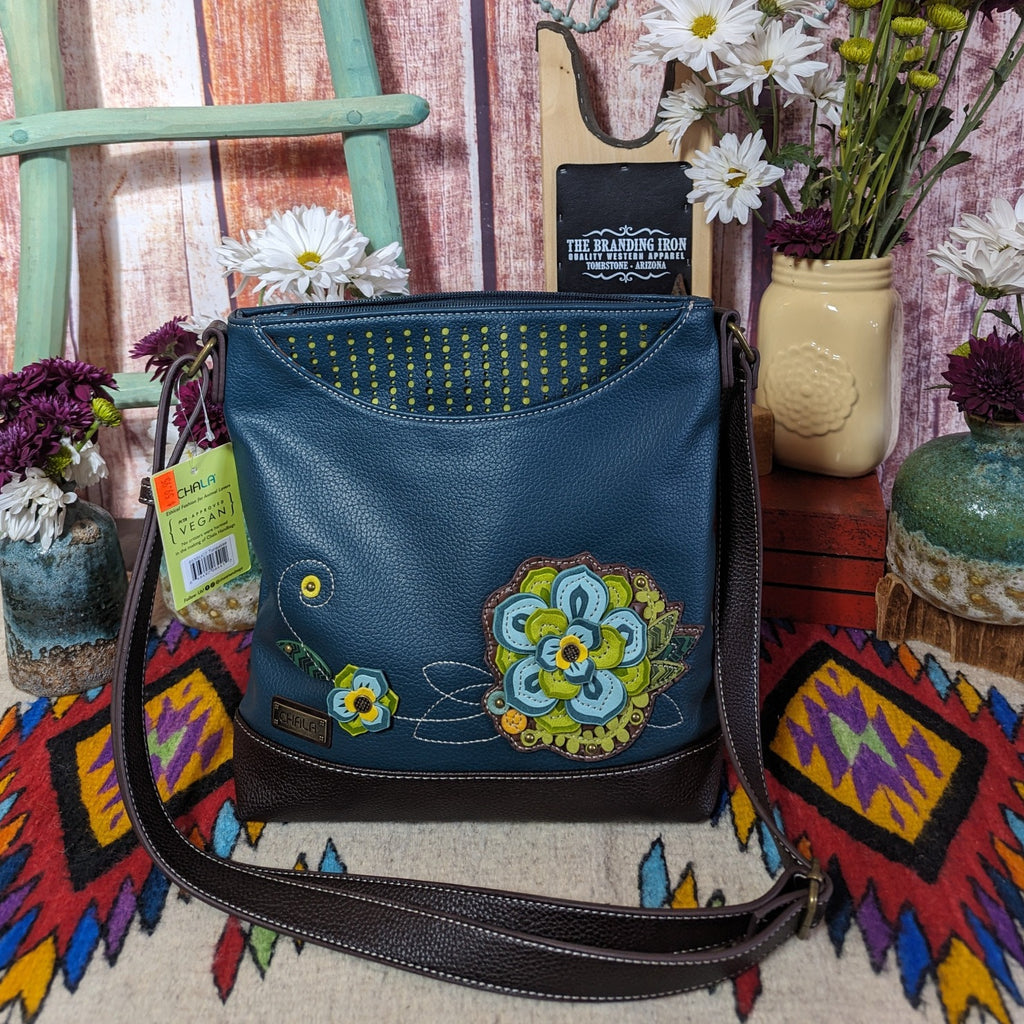 Sweet Messenger Side Tote by Chala 853SUC7 Side View
