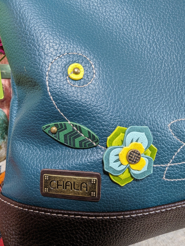 Sweet Messenger Side Tote by Chala 853SUC7 Detailed View
