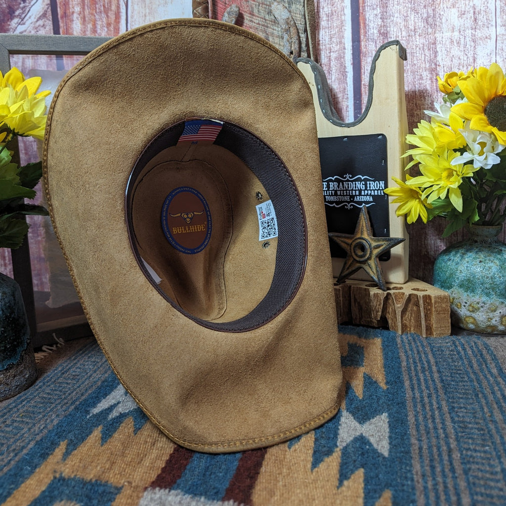 Leather Hat "Bonnaroo" by Bullhide  4095BZ Inside View