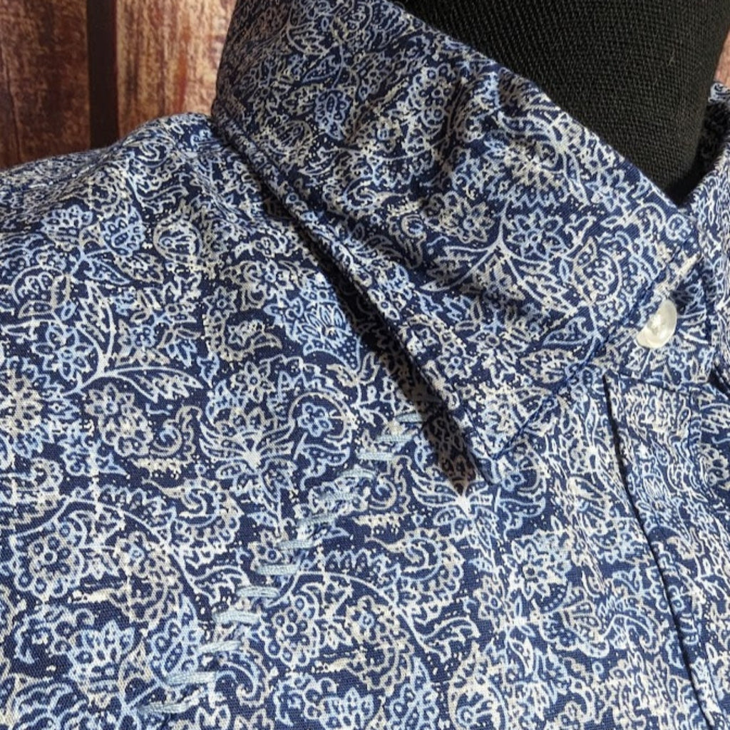 Ladies Long Sleeve Snap Shirt "Floral" by Panhandle RWN2S03167 Detailed View