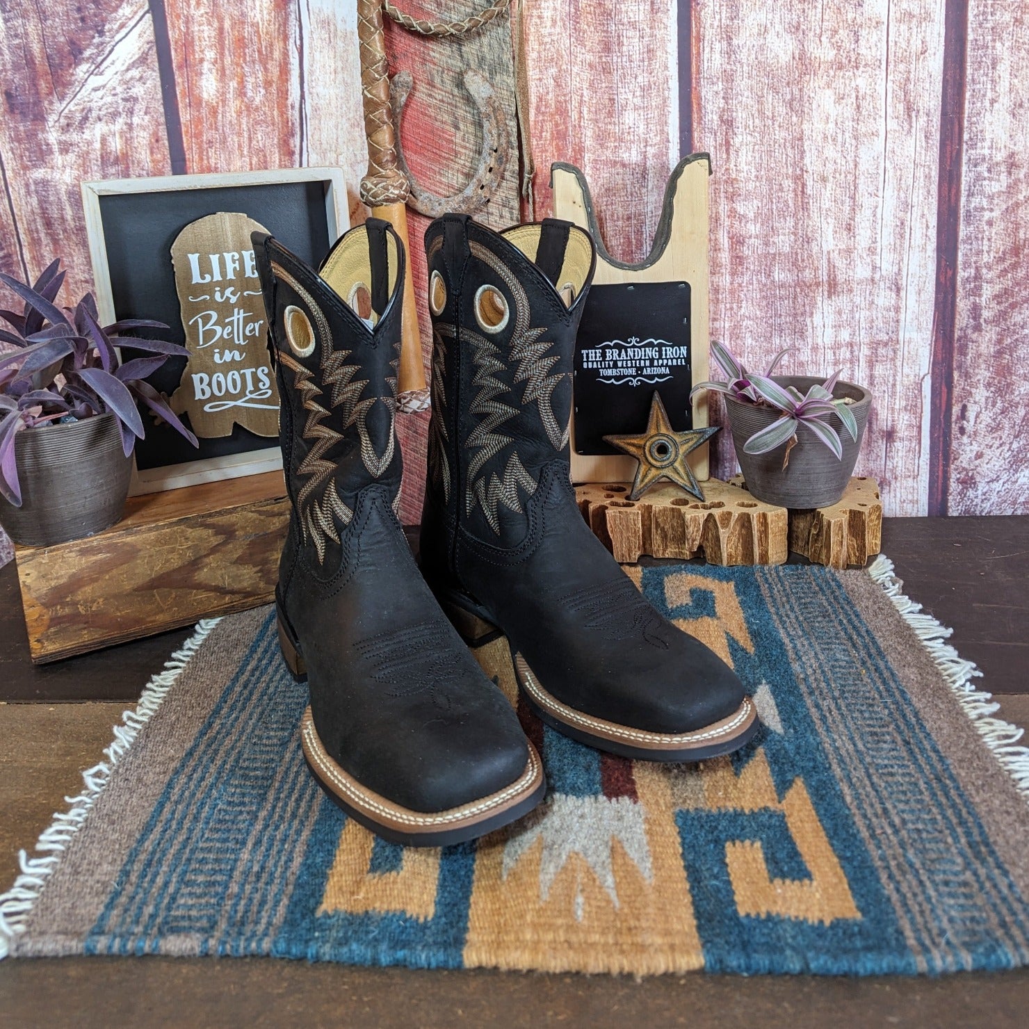 Men s Boots The Branding Iron Tombstone AZ