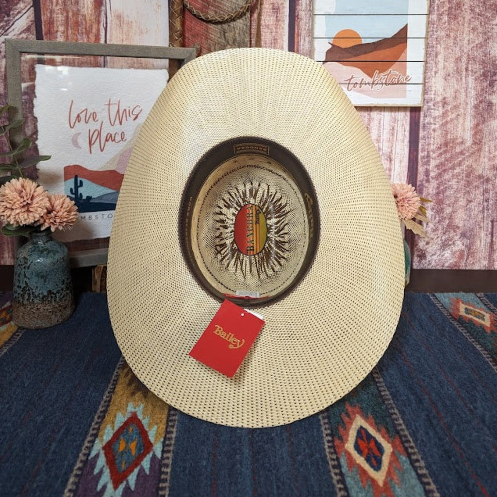 Straw Hat "Vaughn" by Bailey S24BGA Inside View