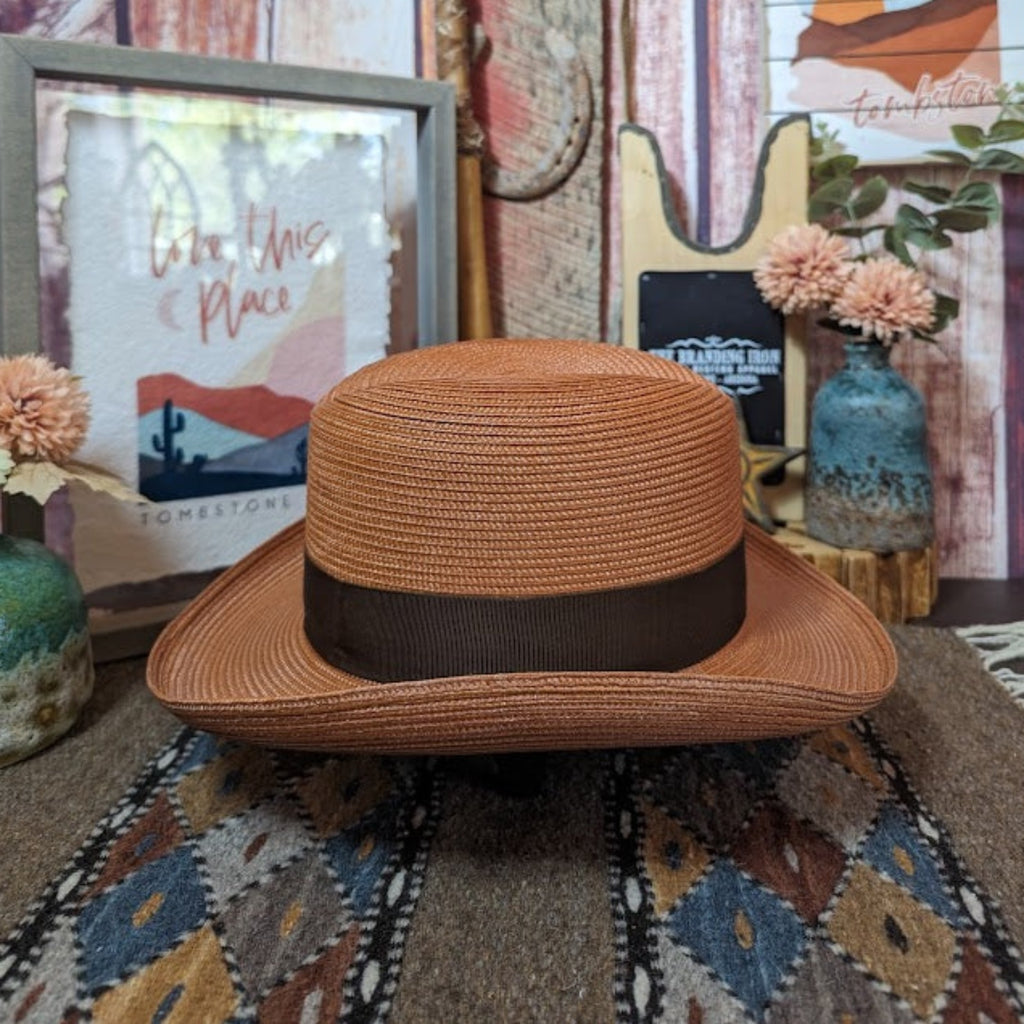 Western Straw Hat the "El Dorado" by Dobbs DSELDO-0427 Side View