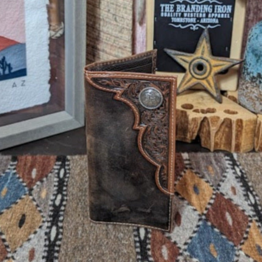 Youth Rodeo Wallet by Ariat A3551302 Front View