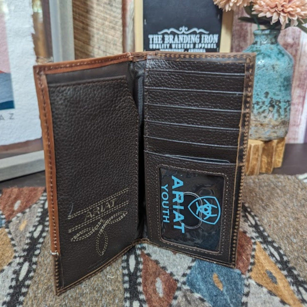 Youth Rodeo Wallet by Ariat A3551302 Inside View