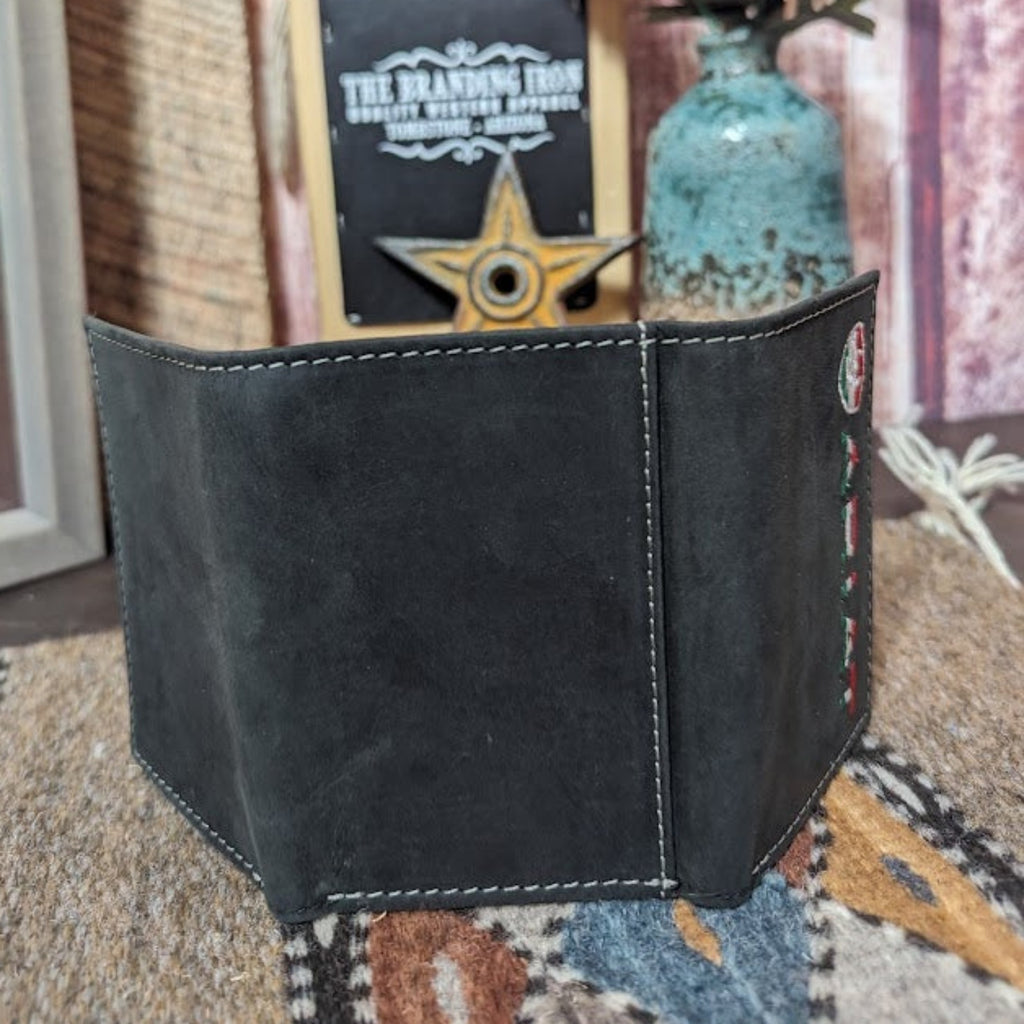 Men's Tri-Fold Wallet by Ariat A3555301 Back View